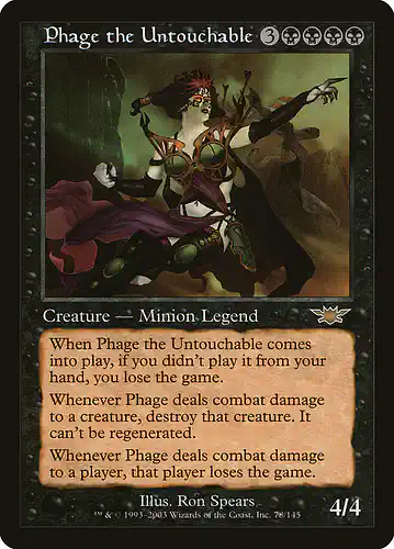 Phage the Untouchable - lgn Spoiler
