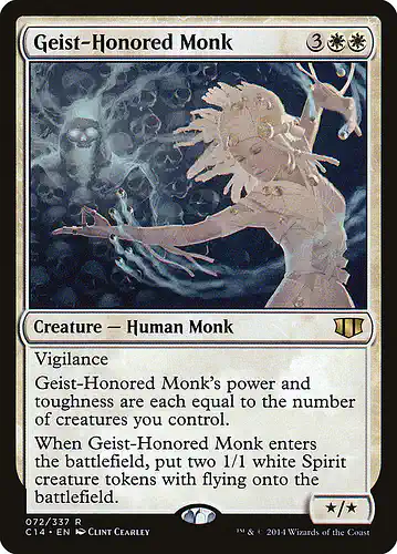 Geist-Honored Monk - c14 Spoiler