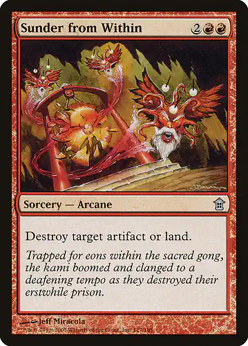 Sunder from Within - sok Spoiler