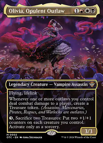 Olivia, Opulent Outlaw - otc Spoiler