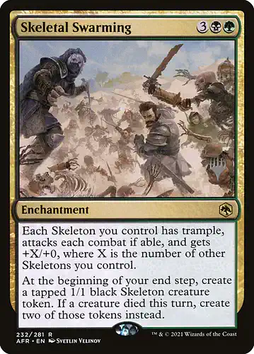 Skeletal Swarming - afr Spoiler