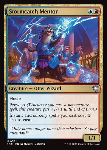 Stormcatch Mentor - soc Spoiler