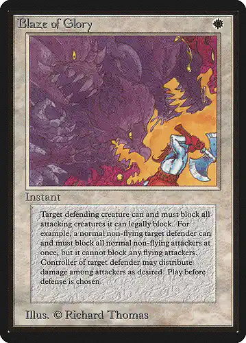 Blaze of Glory - leb Spoiler