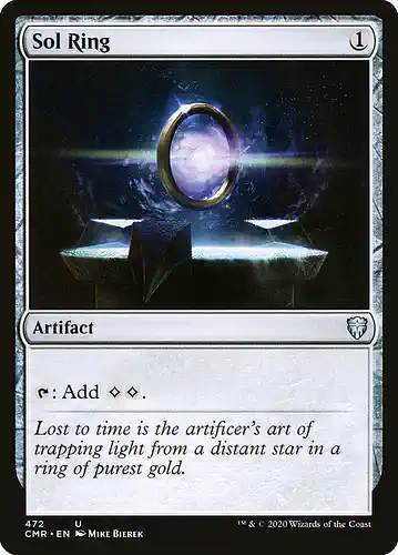 Sol Ring - cmr Spoiler