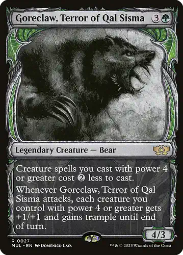 Goreclaw, Terror of Qal Sisma - mul Spoiler