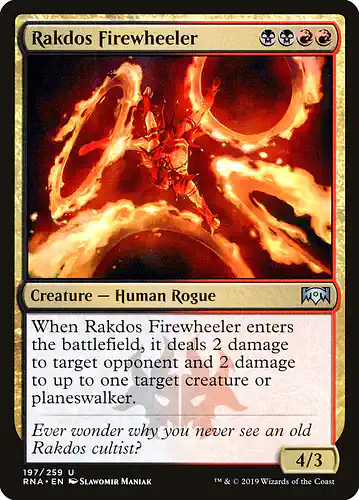 Rakdos Firewheeler - rna Spoiler