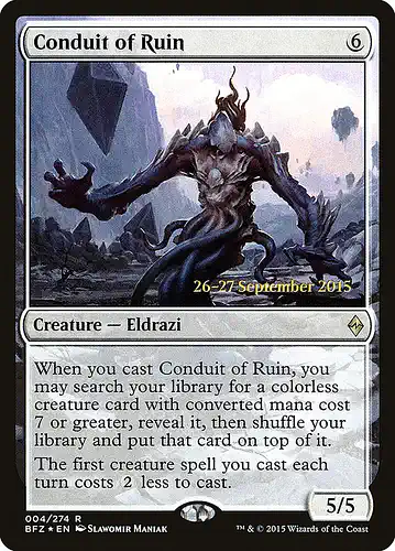 Conduit of Ruin - bfz Spoiler