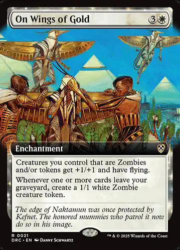 On Wings of Gold - drc Spoiler