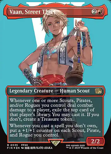 Vaan, Street Thief - fin Spoiler