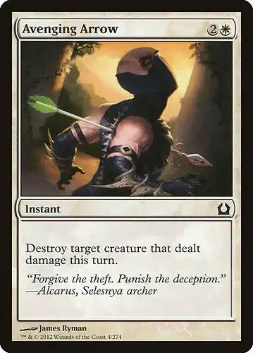 Avenging Arrow - rtr Spoiler
