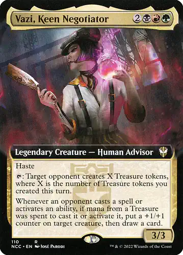 Vazi, Keen Negotiator - ncc Spoiler