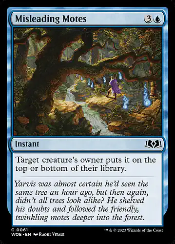 Misleading Motes - woe Spoiler