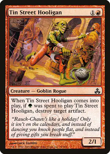 Tin Street Hooligan - gpt Spoiler