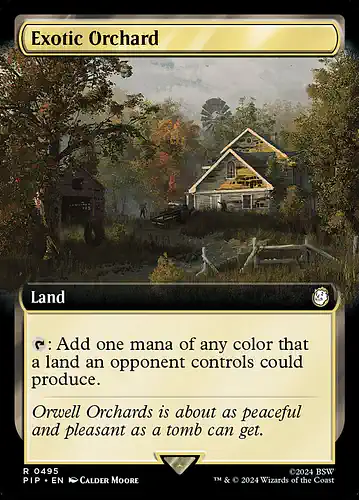 Exotic Orchard - pip Spoiler