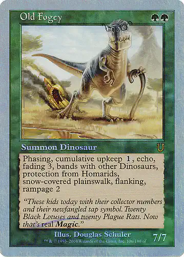 Old Fogey - unh Spoiler