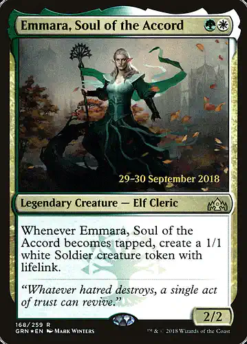 Emmara, Soul of the Accord - grn Spoiler