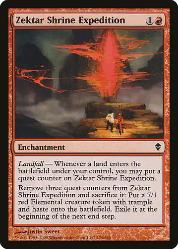 Zektar Shrine Expedition - zen Spoiler