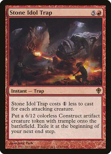 Stone Idol Trap - wwk Spoiler