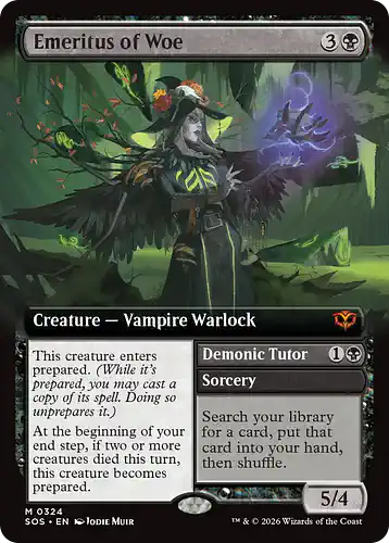 Emeritus of Woe - sos Spoiler