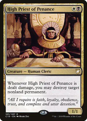 High Priest of Penance - c18 Spoiler