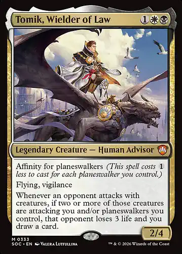 Tomik, Wielder of Law - soc Spoiler