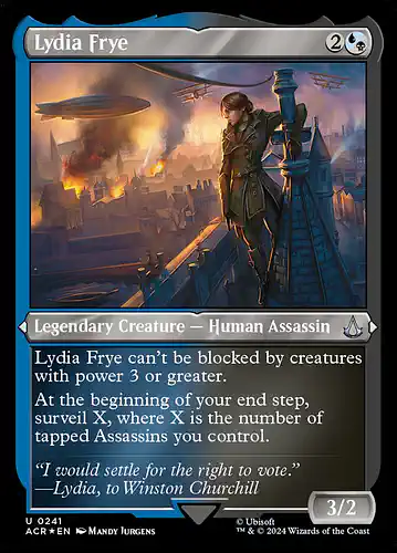 Lydia Frye - acr Spoiler