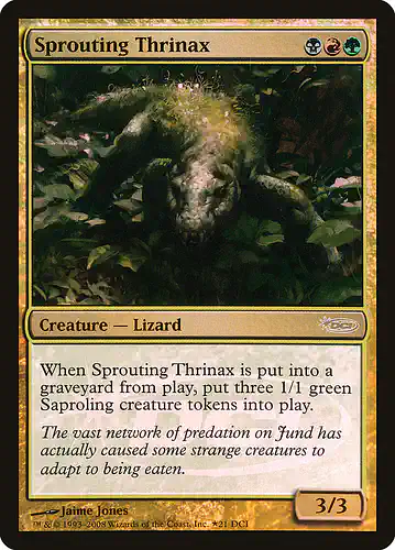 Sprouting Thrinax - dci Spoiler