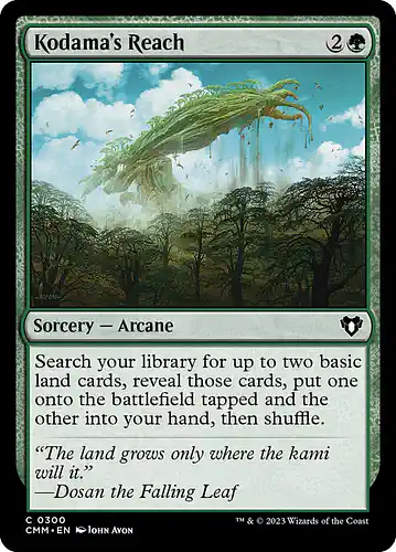 Kodama's Reach - cmm Spoiler