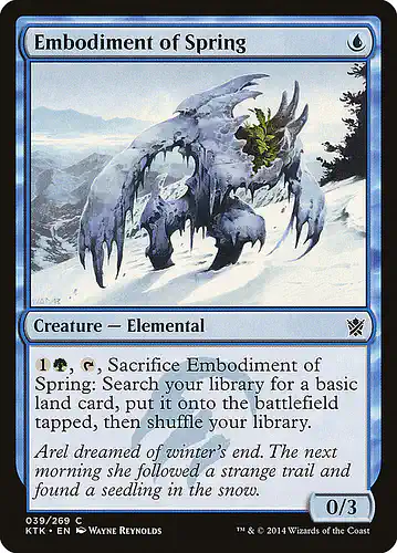 Embodiment of Spring - ktk Spoiler