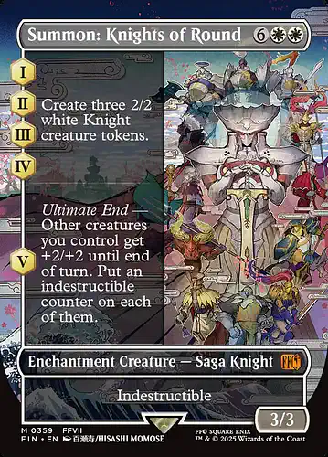 Summon: Knights of Round - fin Spoiler