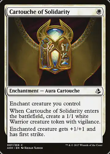 Cartouche of Solidarity - akh Spoiler