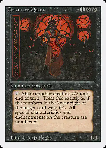 Sorceress Queen - 3ed Spoiler