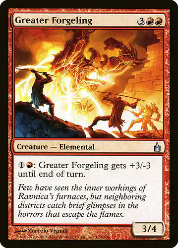 Greater Forgeling - rav Spoiler