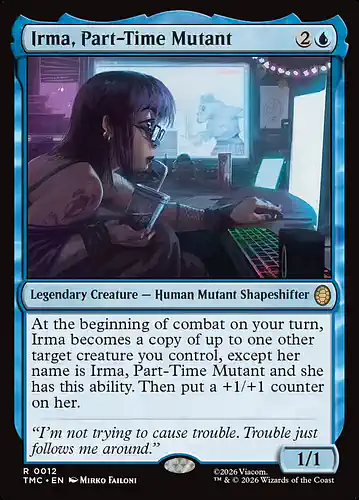 Irma, Part-Time Mutant - tmc Spoiler