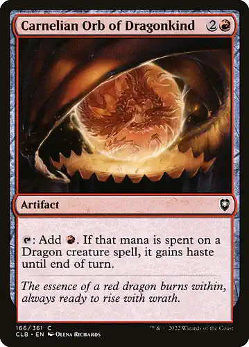Carnelian Orb of Dragonkind - clb Spoiler