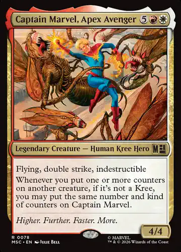 Captain Marvel, Apex Avenger - msc Spoiler