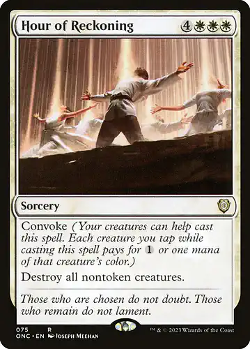 Hour of Reckoning - onc Spoiler