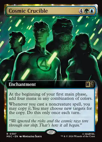 Cosmic Crucible - msc Spoiler