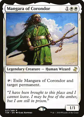 Mangara of Corondor - tsr Spoiler