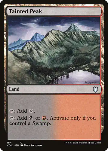 Tainted Peak - voc Spoiler
