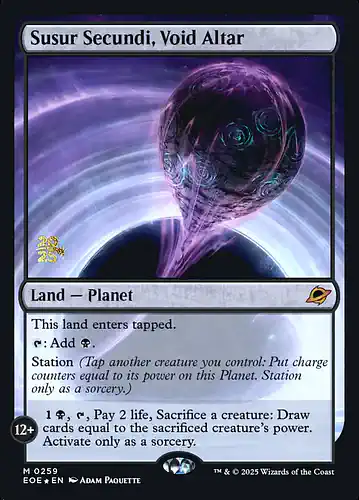 Susur Secundi, Void Altar - eoe Spoiler