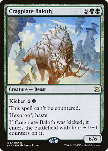 Cragplate Baloth - znr Spoiler