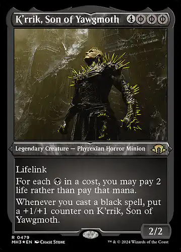 K'rrik, Son of Yawgmoth - mh3 Spoiler