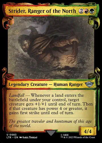 Strider, Ranger of the North - ltr Spoiler
