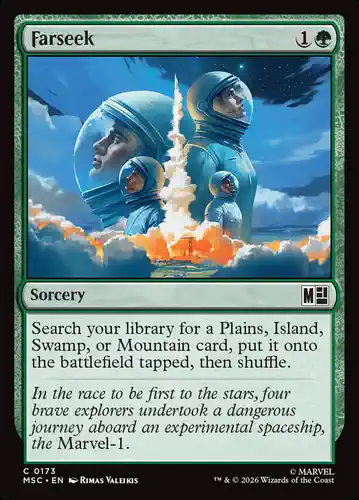 Farseek - msc Spoiler
