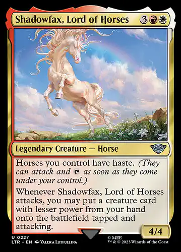 Shadowfax, Lord of Horses - ltr Spoiler