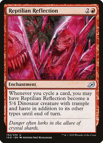 Reptilian Reflection - iko Spoiler