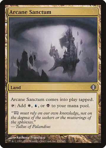 Arcane Sanctum - ala Spoiler