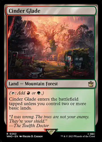 Cinder Glade - who Spoiler