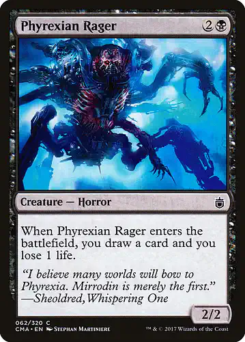 Phyrexian Rager - cma Spoiler